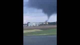 Muncie Indiana EF0 Tornado September 22 2024 [upl. by Savihc]