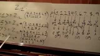 Group Theory in Music 4 Cyclic groups in key relationships [upl. by Adrell]