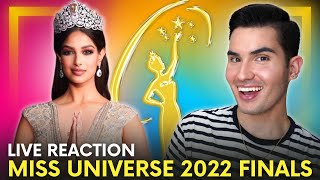 Miss Universe 2022 LIVE Final Coronation Night  REACTION MissUniverse [upl. by Rimisac]