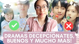 🎃 DORAMAS DECEPCIONANTES RECOMENDADOS QUE NO HE VISTO Y MAS TAG HALLOWEEN ♡ [upl. by Peednam]