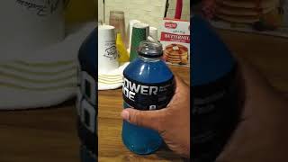 ASMR Powerade Mountain Berry Blast Sports Drink Review Video [upl. by Loraine]