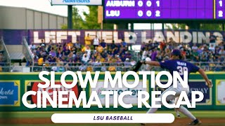 LSU Baseball Slow Motion Cinematic Video [upl. by Hrutkay864]