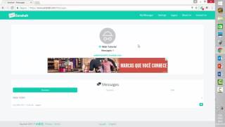 COMO UTILIZAR O SARAHAH NO PC  COMPUTADOR [upl. by Ormond]