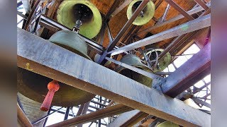 Kempten im Allgäu D Die Glocken der Pfarrkirche Mariä Himmelfahrt in StMang [upl. by Demahom86]