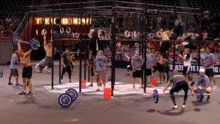 2010 CrossFit Games Muscleup and Squat Snatch Workoutmp4 [upl. by Kain]