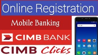 CIMB Clicks Online Registration Cara Daftar CIMBClicks [upl. by Drofniw642]