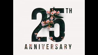 25th Wedding Anniversary  Life Journey Video [upl. by Hermie]