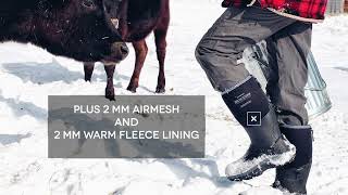 The Warmest Cold Weather Rubber Boot Dryshod Footwear Arctic Storm [upl. by Ytram]