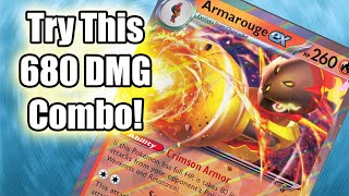 1 Hit Kill ARMAROUGE Ex Deck Paradox Rift PTCGL [upl. by Netloc]