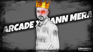 Arcade X Mann Mera 🎶 FtMohammad Amir 😈  Mohammad Amir Edits 🤤  mohammadamir amir edits [upl. by Aurilia]