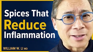 The 5 AntiAging Spices That Help Heal The Body amp Reduce Inflammation  Dr William Li [upl. by Laucsap]