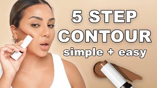 How To Contour Your Face In 5 Easy Steps [upl. by Ecaroh45]