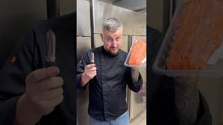 Removing Salmon Bones with a Vegetable Knife — Fail [upl. by Petty313]