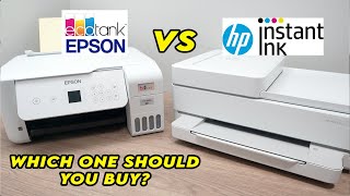 Epson EcoTank VS HP Instant Ink  Which one Should You Buy [upl. by Rains]