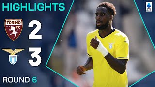 TORINOLAZIO 23  HIGHLIGHTS  Biancocelesti claim win in fivegoal thriller  Serie A 202425 [upl. by Asirb]