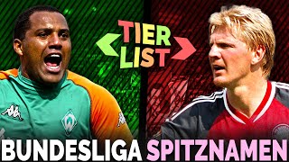 Wir ranken die Spitznamen der Bundesliga Calcio Berlin TIERLIST [upl. by Imnubulo]