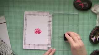 How to make your own stamping tool  stamp positioner used with Altenew Stamps and Inks [upl. by Ecyned]