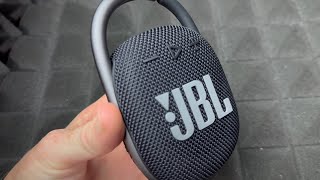 JBL Clip 4 Waterproof Bluetooth Wireless Speaker  2024 Unboxing [upl. by Berriman]