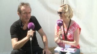 Hugh Cornwell The Stranglers Interview at Cornbury Festival 2013 [upl. by Jonas945]