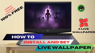 How To Get Live Wallpapers on Desktop Step by Step 100 Free WindowsPC 2024  X Live Wallpaper [upl. by Pedro834]