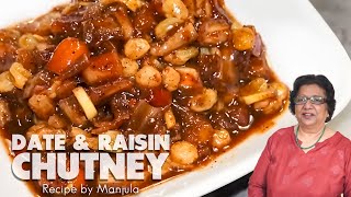 Date amp Raisin  Date and Raisin Chutney Recipe  How to make Date and Raisin Chutney [upl. by Ewnihc]