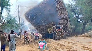 Extreme Dangerous Transport Skill Operations Oversize Tractor World Biggest Heavy Equipment Tractor [upl. by Helms]