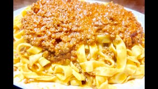 RAGU fatto in casa pasta al ragù ricetta ragù come fare il ragu con videoricetteinsieme [upl. by Shorter609]