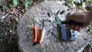 Couteaux pliants et Bushcraft [upl. by Alvy]