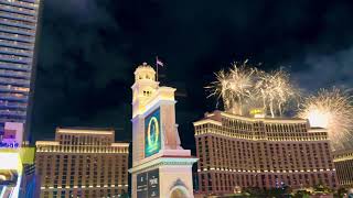 New Years Fireworks Las Vegas 2024 is coming soon Ring in the New Year Celebrate with Strip View [upl. by Yllitnahc]