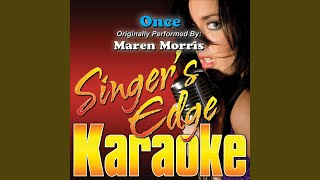 Once Originally Performed by Maren Morris Instrumental [upl. by Elreath591]