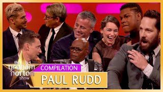 Paul Rudd Completely Nerded Out Over THIS Prop  Celebs Meeting Their Heroes  Graham Norton Show [upl. by Sherie210]