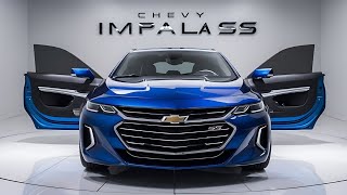 Unveiling the 2025 Chevy Impala SS The Return of an Iconic Sedanquot [upl. by Ycaj]