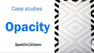 Case studies Opacity of TiO2 ZnO kaolin and calcium carbonate [upl. by Ecyob443]