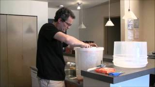 Brewing the Coopers Lager using the New DIY Kit [upl. by Ahseenyt]