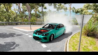 Holden GTS Burnout  BeamNG [upl. by Abagail324]