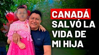 La increible historia de un PADRE REFUGIADO que lucha por su hija y CANADA le salva la vida [upl. by Enyalahs]