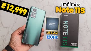 Infinix Note 11S Unboxing  Helio G96🔥 120Hz 5000mAh  33Watt 😍 UFS 22 Storage😍 [upl. by Ingaberg803]