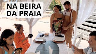 A melhor maneira de comer na AMAZÔNIA peixe assado na beira da praia BELTERRA RIO TAPAJÓS [upl. by Trocki]