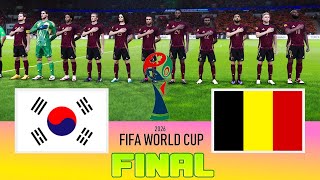 SOUTH KOREA vs BELGIUM  Final FIFA World Cup 2026  Full Match All Goals  Football Match [upl. by Cavit]