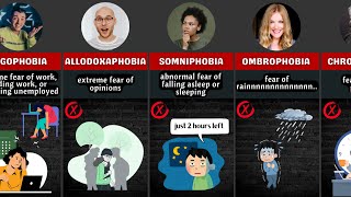 Weirdest PHOBIAS You Might Have COMPARISON [upl. by Marsh]