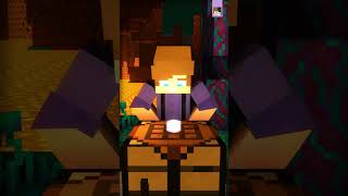 Don’t Trust Obsidian Boat  Minecraft Animation shorts [upl. by Dahc]