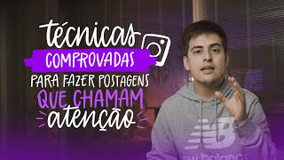 COMO FAZER POSTAGENS QUE CHAMAM A ATENÇÃO NO INSTAGRAM [upl. by Brandon]