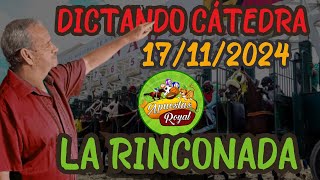 171124 DICTANDO CATEDRA PRONOSTICOS LA RINCONADA [upl. by Dorsman]