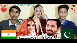 Indian Reaction On  Deewangi Ost  Sahir Ali Bagga  Amazing Song and Ost 🇵🇰 [upl. by Ynavoeg]