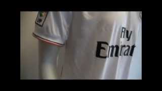 Real Madrid 2013 2014 home shirt 23 ISCO made in Thailand [upl. by Htederem50]