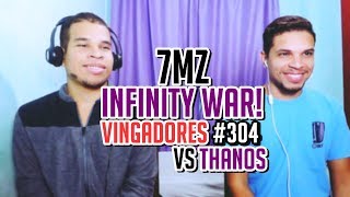 REACT  Vingadores VS Thanos  Duelo de Titãs ESPECIAL VINGADORES GUERRA INFINITA [upl. by Carny]