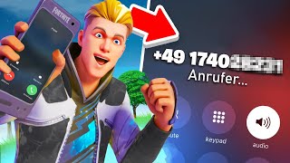 Ich schrieb Meine HANDYNUMMER in Meinen FORTNITE NAMEN und das ist passiert Chapter 3 [upl. by Ardet]