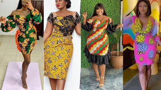 Nouvelle tendance de robe courte africaine  robe courte en pagne africaine tendance model [upl. by Tien]