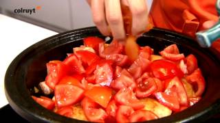 Recept Tajine van kip met abrikoos en kikkererwten  Colruyt [upl. by Damiani]