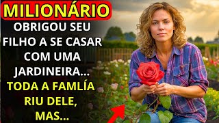 UM MILIONÁRIO OBRIGOU SEU FILHO A SE CASAR COM UMA JARDINEIRA A FAMÍLIA RIU DELE MAS [upl. by Vittorio]